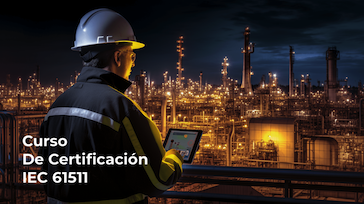 Curso de certificación de Especialistas, Profesionales e Ingenieros en SIS (IEC 61511) 11021